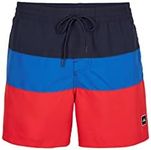 O'NEILL Frame Block Shorts Men's Swimsuit, 23017 Red Multi, Small/Medium