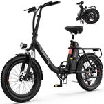 INVANTI Electric Bike, 20" Fat Tire
