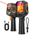 FOXWELL RT280 Thermal Imaging Camera, 320 X 240 2.8" LCD Screen Thermal Camera, TISR Resolution 240 x 180, 25Hz Handheld Infrared Cameras with Laser, PC Analysis, Photo & Video Recording, 32GB Storage