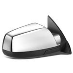 Auto Dynasty GM1321476 Factory Style Passenger Right Side Mirror - Manual Folding | Power Adjust | Heated Glass - Compatible with GMC Terrain 15-17, Polished Chrome