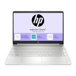 HP 15s, 12th Gen Intel Core i3-1215U, 8GB DDR4, 512GB SSD, (Win 11, Office 21, Silver, 1.69kg), Anti-Glare, 15.6-inch (39.6cm) FHD Laptop, Intel UHD Graphics, HD Camera, Dual Speakers, fy5011TU