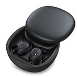 Wireless Sleep Earbuds Bluetooth 5.3 with Mic Small Sleep Earphones, Comfortable Noise Blocking Sleeping Headphones Ear Buds for Side Sleepers,Invisible Sleepbuds for Relax Work Sports - Black