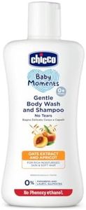 Chicco Baby Moments Gentle Body Wash And Shampoo For Rich Moisturised Skin & Soft Hair 200ml