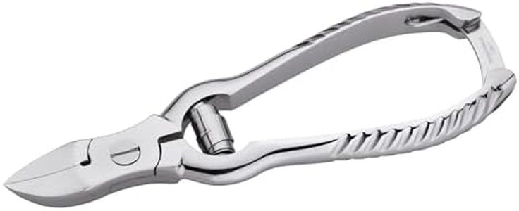 Tweezerman Barrel Spring Toenail Nipper, Made with Heavy Duty Stainless Steel, Suitable for Thick Fingernail & Toenails (Pack of 1)