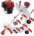 GX50 Brush Cutter 7 in 1 Lawn Mower Pruner 4 Stroke Hedge Trimmer Saw Chain Weed Eater Grass Cutter Saw