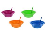 Arrow Home Products 26544 Sip-a-Bowl, 4-Pack, Assorted Colors