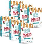 Mary's Gone Crackers Real Thin Crackers, Made with Real Organic Whole Ingredients, Gluten Free, Sea Salt, 5 Ounce (Pack of 6)