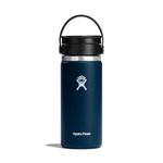 HYDRO FLASK - Travel Coffee Flask 473 ml (16 oz) - Vacuum Insulated Stainless Steel Travel Mug with Leak Proof Flex Sip Lid - BPA-Free - Wide Mouth - Indigo