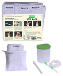 Fastro Wet Pack Cotton Patti Satvik Movement and Anema Kit 1500ml 1 Strip for Stomach 2 Strips for Neck & Head 1 Anima Pot Kit 1 Silicon Pipe 2 Nozzles 1 Pinch Clamp with User Manual