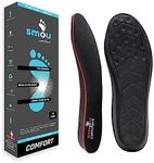 SMOU Comfort - Gel Insoles for Women and Men | Great Cushioning & Heel Rest | Memory Foam Inserts for Shoes | Everyday Use | Work or Sports Boots | Men's Size 12-13 US/Women's Size 14-15 US (32,3 cm)