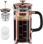 QUQIYSO Coffee Maker 304 Stainless 