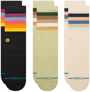 Stance Maliboo Socks [3 Pack], Multi, Large