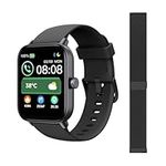 Smart Watch for Men Women, with Bluetooth Calling Alexa Built-in, 1.8" HD Screen Smartwatch with Blood Oxygen Heart Rate Sleep Monitor, 100 Sports Modes for iPhone Android Phones