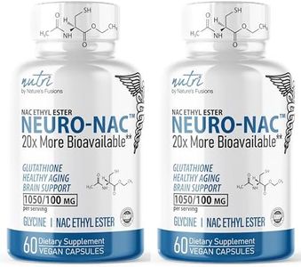 NACET N-Acetyl Cysteine Ethyl Ester - (2 Pack) Clinically Enhances NAC Supplement N-Acetyl Cysteine Production w/ Glycine 1000mg, Selenium Supplement & N-Acetyl-Cysteine Ethyl Ester - (120 Capsules)