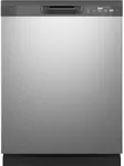 GE 24 in. Stainless Steel Front Con