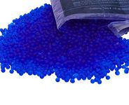 Elysian Blue Color Indicating Desiccant Silica Gel Beads, Industry Standard 2-5mm Rechargeable Moisture Absorbent (Blue to Pink) Pack of 1 kg