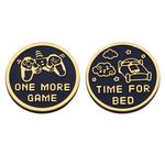 Funny Flip Coin for Game Lover Boyfriend Girlfriend Valentines Day Gifts for Son Daughter Husband Wife Sister Brother Gamer Friends Coworker Christmas Birthday Graduation Gift for Teens Grandson