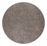 Anji Mountain AMB01RPD-080R Premium 8' Round All-Surface Rug Pad, Gray/Tan