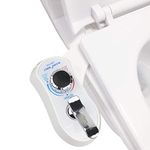 Elcare Bidet AMI 930-Fresh Water Non-Electric Mechanical Bidet Attachment-Selfcleaning Dual Nozzles of Wash and Women Wash Toilet Bidets