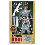 ACTION MAN from Peterkin | Freeze Force | 12" action figure with 30 points of articulation and accessories | 4th Generation Special Edition | Action Figures | Ages 3+