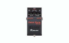 BOSS Mt-2W Metal Zone Waza Craft, Standard And Custom Mode And Powerful Three-Band Eq, Black