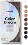 dpHUE Color Dream, Medium Brown - Ammonia-Free, Demi-Permanent Hair Color - Lasts 16 Washes - Boosts Shine - Cruelty Free, Paraben Free, Sulfate Free, Leaping Bunny Certified - 4 oz