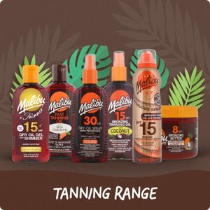 Malibu Sun Bronzing Body Butter – Fast Tanning, Beta Carotene, 300ml