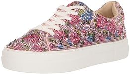 Betsey Johnson Women's Sidny Sneaker, Floral Multi, 6.5 UK