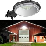 LED Barn Light, Dusk to Dawn Outdoor Lighting with 100W 10000LM 5000K Daylight, IP65 Waterproof Outdoor Security Flood Lights for Garage Yard Street Warehouse Use