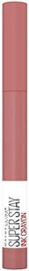 Maybelline New York, Superstay Ink Crayon Pintalabios Mate Cremoso Larga Duración, Fácil aplicación, No reseca, Tono 105 On The Grind, 20 g