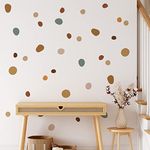 Spilay Boho Dot Wall Decals Wall Stickers Peel and Stick Removable Wall Stickers for Kids Nursery Bedroom Living Room