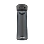 Contigo Jackson 2.0 Tritan Water Bottle with Leak-Proof AUTOPOP Locking Lid, BPA-Free Plastic, Dishwasher Safe, Licorice, 24 oz (709 mL)