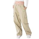 Rolanko Cargo Pants for Girls Wide 