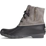 Sperry Top-Sider Women's Saltwater Fashion Boot, Black Grey, 5 UK