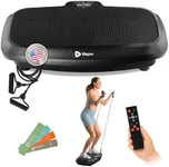 LifePro Turbo 3D Vibration Plate Exercise Machine - Dual Motor Oscillation, Pulsation 3D Motion Vibration Platform - Full Whole Body Vibration Machine for Home Fitness