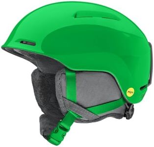 Smith Glide Jr. Helmet – Youth Snowsports Helmet with MIPS Technology – Lightweight Protection for Kids for Skiing & Snowboarding – Slime, Youth X-Small