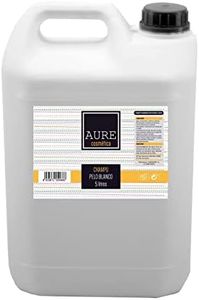 Champú para Mascotas - Champú Para Mascotas con Pelo Blanco - Desenreda y Aporta Suavidad - Fortalece y Aporta Brillo - Fácil y Sencillo de Aplicar - 5 Litros - Aure