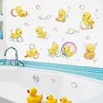 wondever Yellow Ducks Wall Stickers
