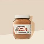 Pure & Sure Organic Cocoa Powder 200G | 100% Natural Processed | Unsweetened & Dark Flavor | Multi-Use for Cake, Baking, Hot Chocolate, Milkshake & More