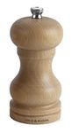 Cole & Mason Beech Capstan A4 Salt Mill, 120mm Adjustable Grind Ceramic Precision+ Mechanism, Beech Wood, Single, Includes 1 x Salt Grinder