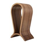 ONEGenug Headset Stand Gaming Headphone Display Holder Hanger Wooden Walnut for Sennheiser/Audio-Technica/AKG/Beyerdynamic/Logitech/HyperX/Sony PS4 Headphones et.