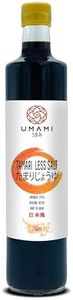 Umami Sauce soja tamari moins salée (moins de sel) fabriquée au Japon par fermentation artisanale 750 ml