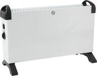 Warmlite WL41007 Convection heater with an Adjustable Thermostat and Overheat Protection, 2000W, White