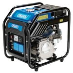 Draper 95204 Open Frame Inverter Generator, 2800W, Blue and Black, One Size