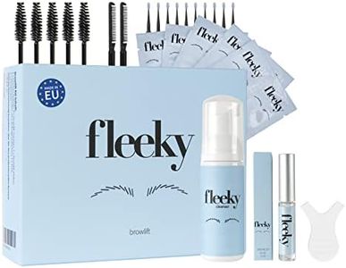fleeky laminazione sopracciglia kit completo - Brow lift set fai da te per sopracciglia perfette, regalo perfetto per serata tra ragazze, festa della mamma o come regalo per la ragazza (Maxi)