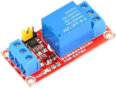 WWZMDiB 5V 12V 24V Relay Module 1/2/4/6/8/16 Channel Various Model Options (1, 1 Channel, 24V)
