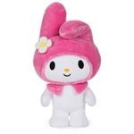 GUND Sanrio Hello Kitty My Melody Plush, Premium Stuffed Animal for Ages 1 and Up, 9.5”, Pink/White