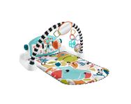 Fisher-Price - Baby Piano Gym, Portable Music Set with 3 Levels of Smart Stages Learning, Includes 10 Connectable Toys, Italian Version, Toy for Children, 0+ Months, HWY53