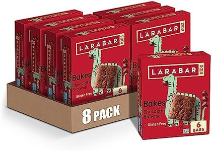 Larabar Kids Chocolate Brownie Gluten Free Bars, 0.96 oz bars, 6 ct (Pack of 8)