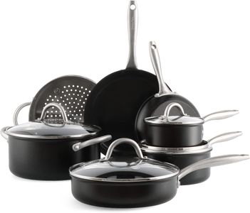 GreenPan Lima Midnight 11-Piece Cookware Set – Non-Stick Ceramic